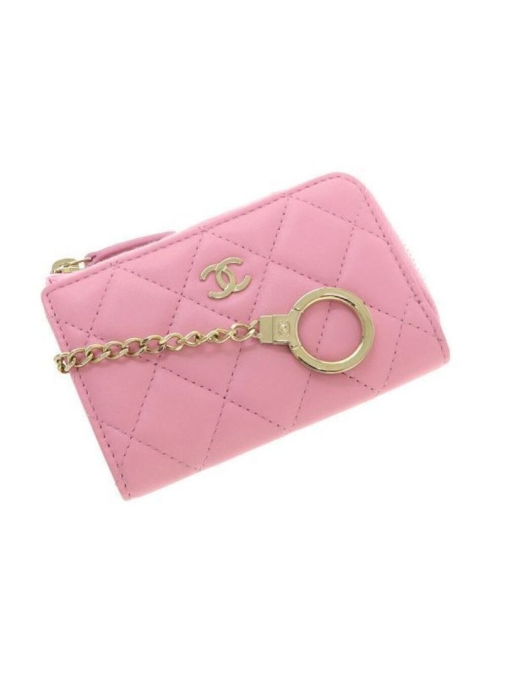 Chanel Quilted Coin Case